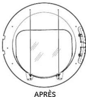 GE GFD49ERPKRR - REPOSITIONNEMENT DU MASQUE DE PORTE - 2