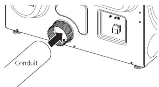 GE GFD49ERPKRR - ÉVACUATION ARRÊIRE STANDARD - 1