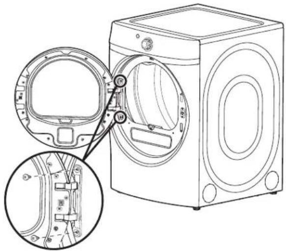 GE GFD49ERPKDG - RE-INSTALL DOOR ASSEMBLY - 1