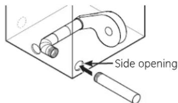 GE GFD49ERPKDG - ADDING ELBOW AND DUCT FOR EXHAUST TO SIDE OF CABINET - 2