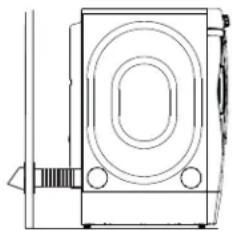 GE GFD49ERPKDG - POUR L'ÉVACUATION TRANSITOIRE (DE LA SÉCHEUSE AU MUR), FAITES: - 1