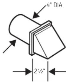 GE GFD49ERPKDG - The correct exhaust installation is YOUR RESPONSIBILITY. - 2