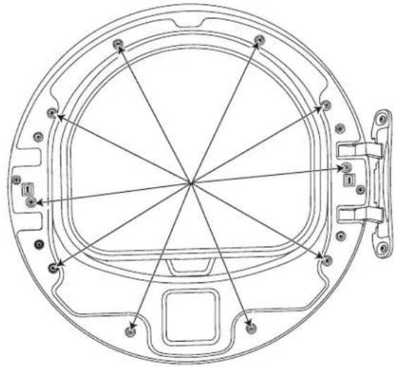 GE GFD49ERPKDG - RE-ASSEMBLE DOOR ASSEMBLY - 1