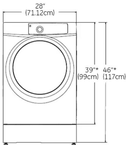 GE GFD48ESPKDG - UNPACKING YOUR DRYER - 2