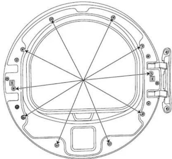 GE GFD48ESPKDG - RE-ASSEMBLE DOOR ASSEMBLY - 1