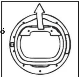 HOOVER DYC 9913 AX - Poista Säiliö Seuraavasti - 1