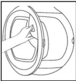HOOVER DYC 9913 AX - Opening the Door - 1
