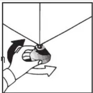 HOOVER DYC 9913 AX - Ρύθμιση των ποδιών - 1