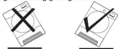HOOVER DYC 9913 AX - Einstellen der Füße - 3