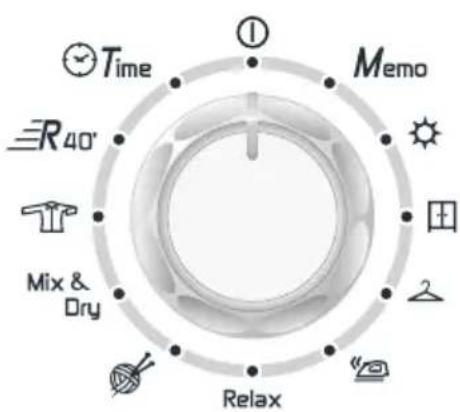 HOOVER DYC 9913 AX - SÉLECTION DU PROGRAMME - 1