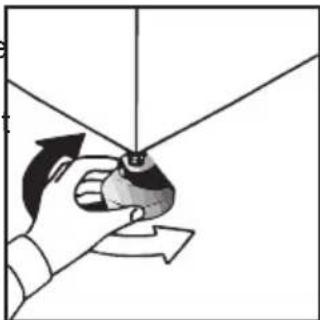 HOOVER DYC 9913 AX - Einstellen der Füße - 1