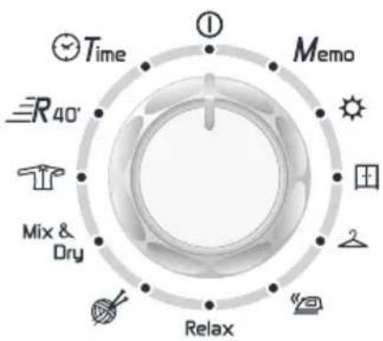 HOOVER DYC 9913 AX - SELECTING THE PROGRAMME - 1