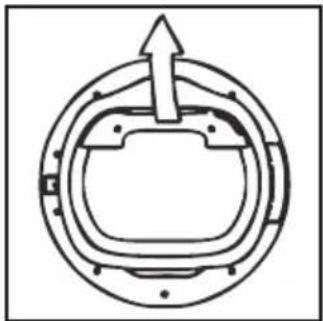 HOOVER DYC 9913 AX - Avlägsna behållaren - 1