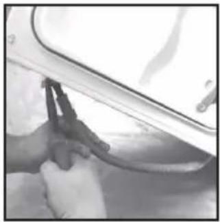 HOOVER DYC 9913 AX - Bitte das Kondenswasserablaufset wie Folgt Montieren: - 2