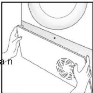 HOOVER DNH D913A2XS - Lauhutinsuodattimen puhdistaminen - 1