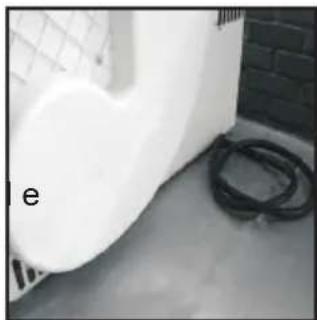 HOOVER DNH D913A2XS - Asenna tyhjennysletku seuraavasti: - 6