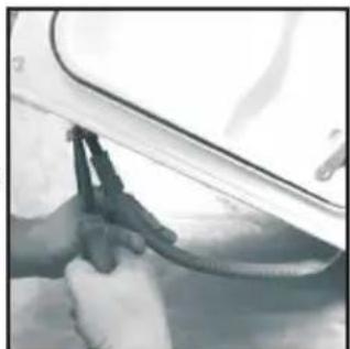 HOOVER DNH D913A2XS - Instale a mangueira da segunte forma: - 2