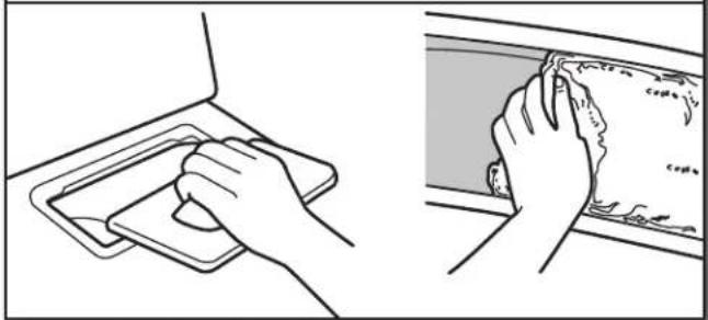 KENMORE 110.67132 - Clean the lint screen - 1