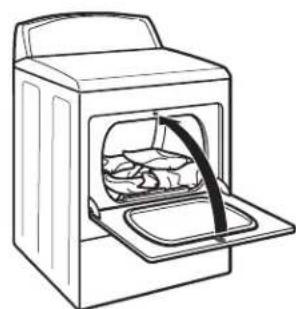 KENMORE 110.65132 - Load the dryer - 1