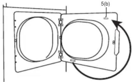 EDESA 4SE6E - INVERSION DE LA PORTE - 2