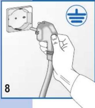 Ardo VDR06 - AANSLUITEN OP HET ELEKTRICITEITSNET - 1