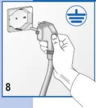 Ardo VDR06 - ZAPOJENIE DO ELEKTRICKEJ SIETE - 1