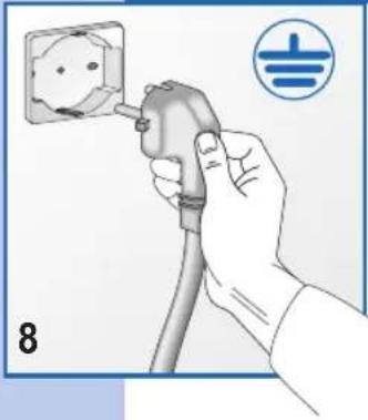 Ardo VDR06 - PODLACZENIE DO SIECI ELEKTRYCZNEJ - 1