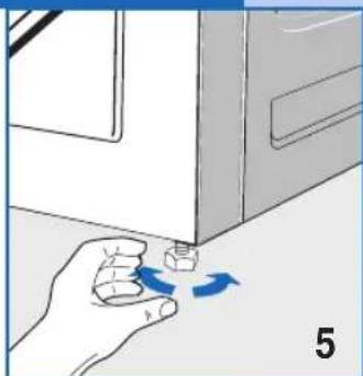 Ardo VD07S - LEVELLING THE DRIER - 1