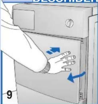 Ardo VDR07L - DESCHIDEREA USII SI MODIFICAREA SENSULUI DE DESCHIDERE - 1