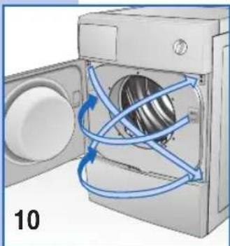 Ardo VDR07L - OUVERTURE DE LA PORTE ET MODIFICATION DU SENS DE L'OUVERTURE - 2