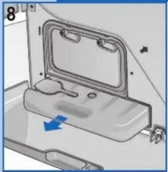 Ardo CDR05E - SCARICO DEL SERBATOIO DELL'ACQUA DI CONDENSA - 1