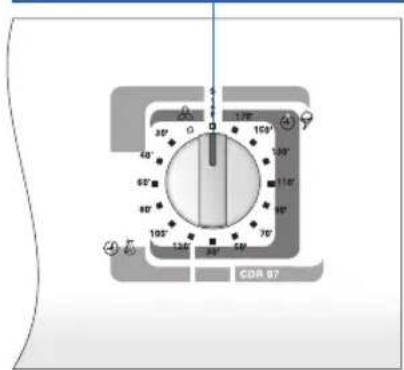 Ardo CDR05E - APERTURA Y MODIFICACIÓN DE LA ROTACIÓN DE LA PUERTA - 3