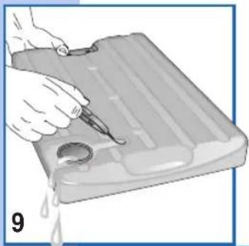 Ardo CDR05E - DRAINING THE CONDENSATION WATER RESERVOIR - 2