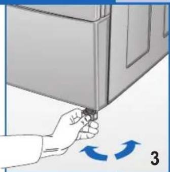Ardo CDR07SU - LEVELLING THE DRIER - 1