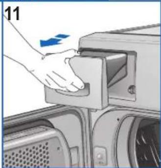Ardo CDR07L - DRAINING THE CONDENSATION WATER RESERVOIR - 1