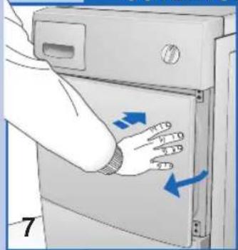 Ardo CDR05L - OUVERTURE ET MODIFICATION DU SENS D'OUVERTURE DE LA PORTE - 1