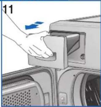 Ardo CDR05L - Per svuotare il serbatoio procedere come segue: - 1