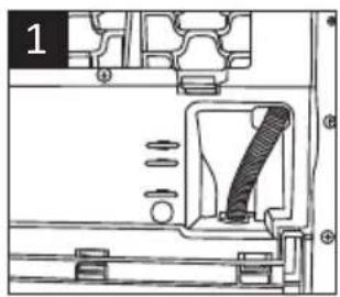 BEKO DS 7332 PX0 - Raccord du tuyau de vidange de I'eau - 1