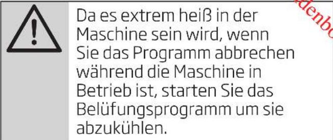 BEKO DS 7332 PX0 - Programmabbruch - 1