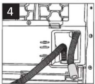 BEKO DS 7332 PX0 - Raccord du tuyau de vidange de I'eau - 4