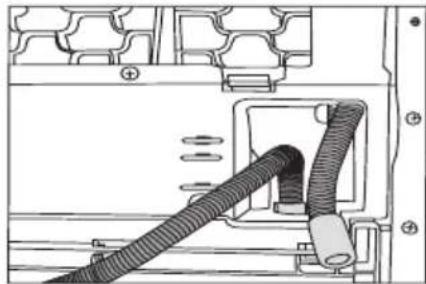 BEKO DCU 720030 - Aansluiting op waterafvoer; - 2