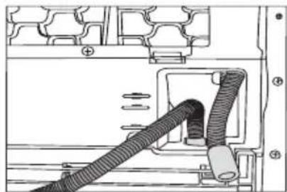 BEKO DCU 720030 - Connection to water drain; - 2