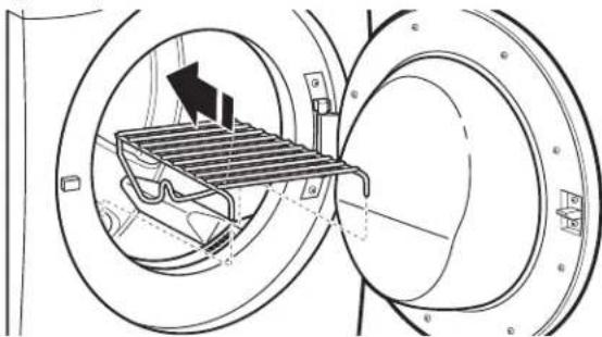 AMANA YNED5800DW - To use the drying rack: - 1
