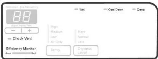 AMANA YNED5800DW - Cycle Status Indicators - 1