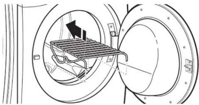 AMANA YNED5700BW - Utilisation de la grille de séchage : - 1