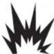 AMANA YNED5700BW - WARNING - 1