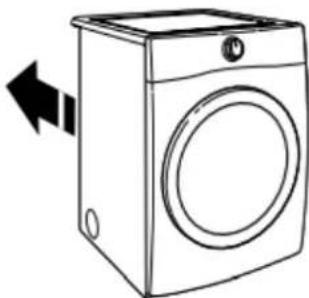 AMANA NGD4655EW - Attach long hose to "Y" connector and tighten couplings - 6