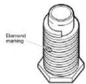 AMANA NGD4655EW - Vissage des pieds de nivellement - 1
