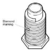 AMANA NGD4655EW - Screw in leveling legs - 1