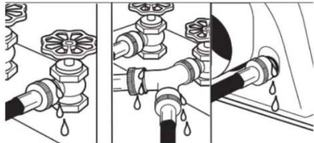 AMANA NGD4655EW - Recherche de fuites - 1